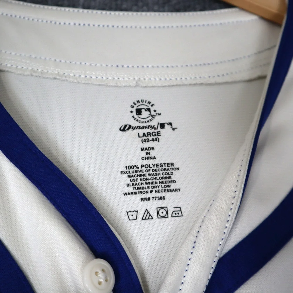 Los Angeles Dodgers MLB Dynasty Series Jersey Mens Large - Picture 4 of 11